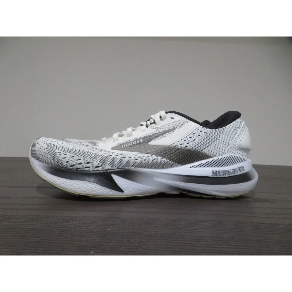 Brooks Adrenaline GTS 24 Womens 9.5 Shoes Running Walking White 1204261B126